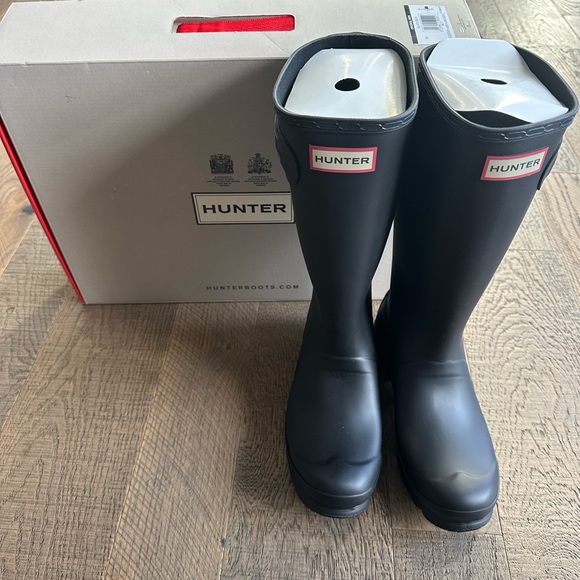 Hunter Original Kids Black Rain Boots